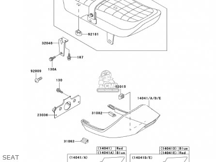 SEAT - KH125M5 2000 CANADA