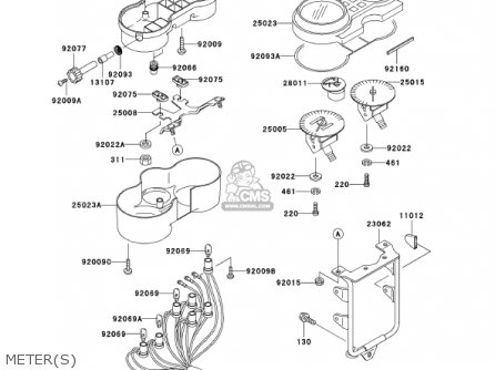 METER(S) - KH125M5 2000 CANADA