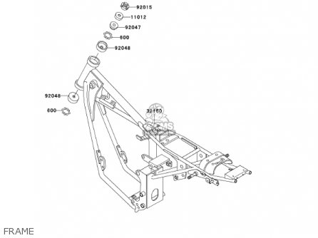 FRAME - KH125M5 2000 CANADA