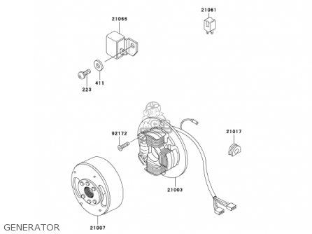 GENERATOR - KH125M5 2000 CANADA