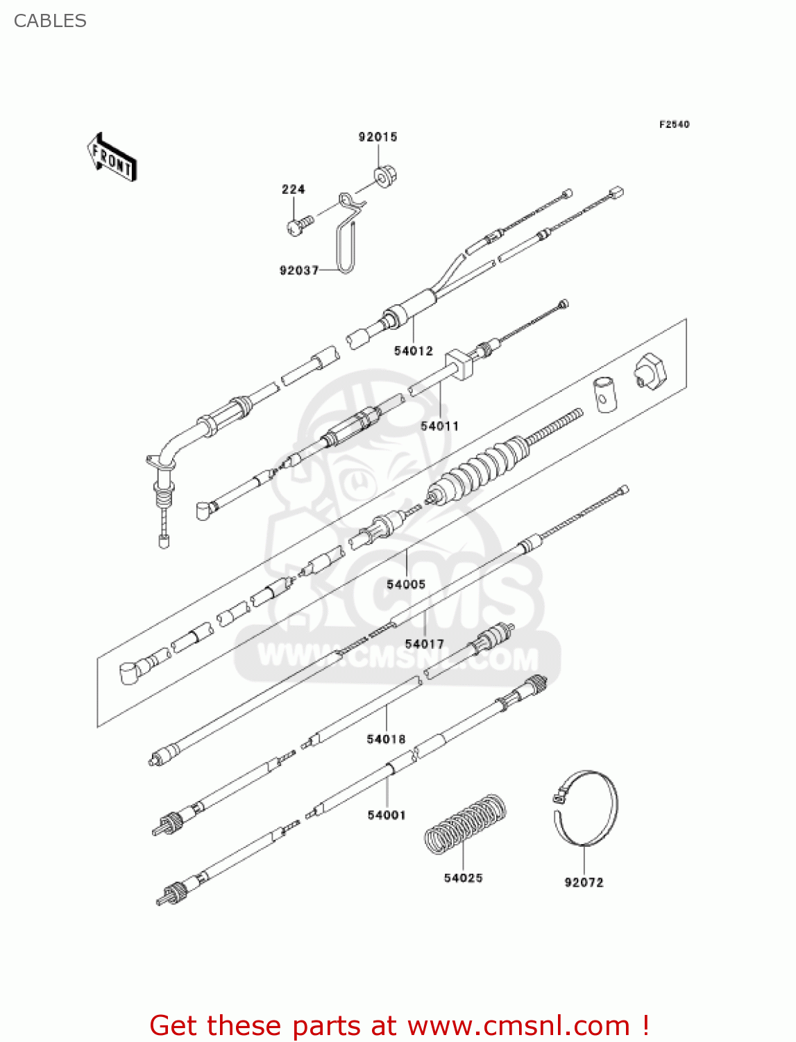 CABLES KH125M8 2003 CANADA