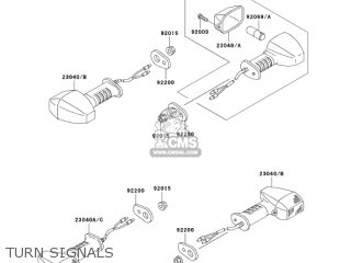 TURN SIGNALS - KH125M8 2003 CANADA
