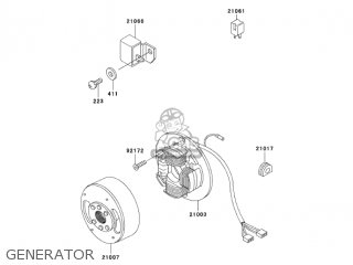 GENERATOR - KH125M8 2003 CANADA