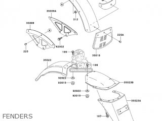 FENDERS - KH125M8 2003 CANADA