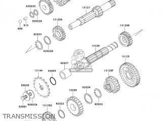 TRANSMISSION - KH125M8 2003 CANADA