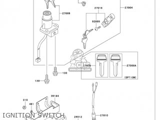 IGNITION SWITCH - KH125M8 2003 CANADA