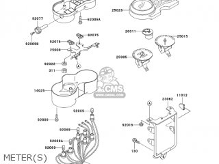 METER(S) - KH125M8 2003 CANADA