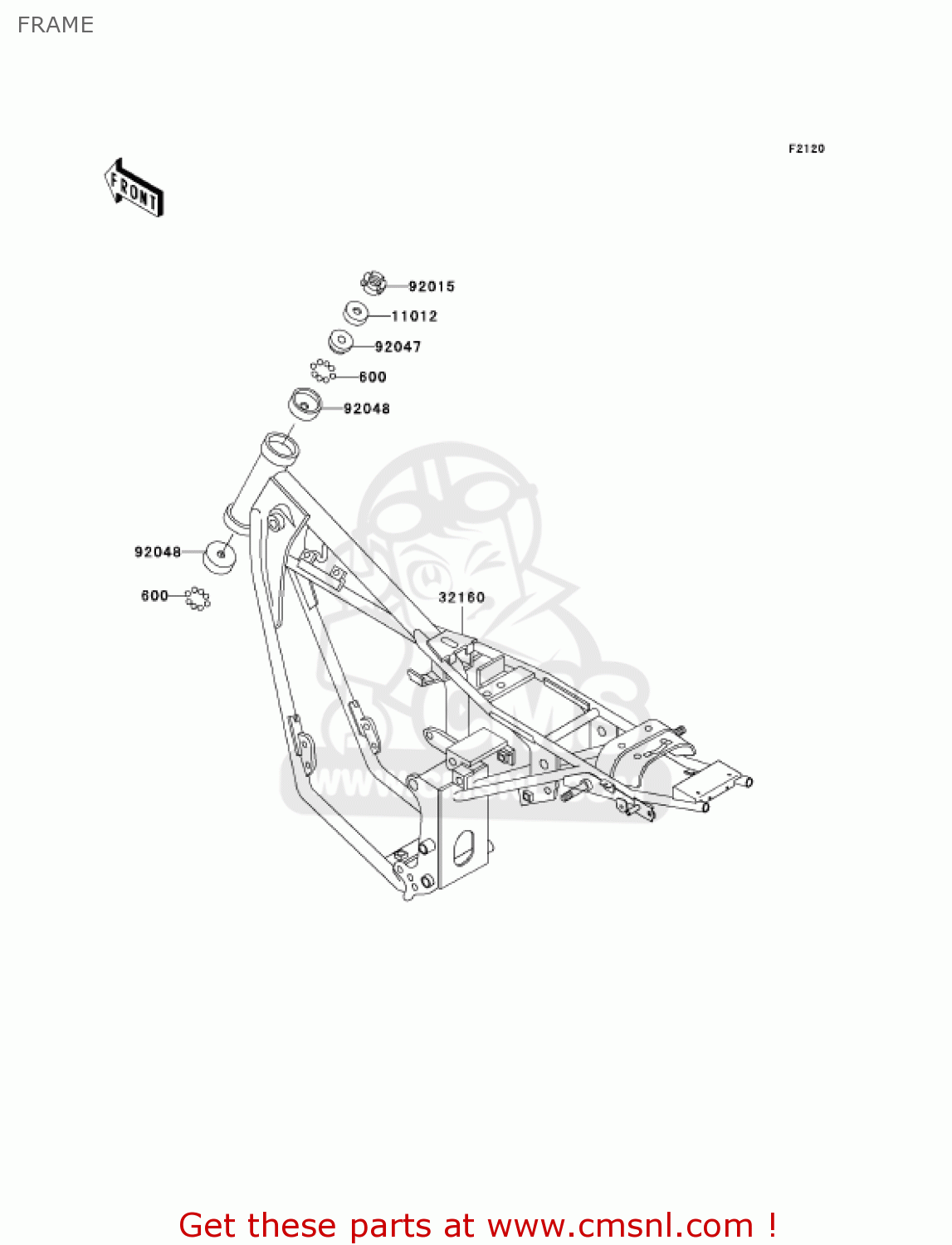 FRAME KH125M9 2004 CANADA