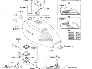 FUEL TANK - KH125M9 2004 CANADA