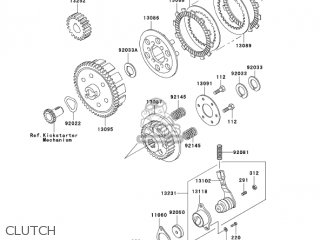CLUTCH - KH125M9 2004 CANADA