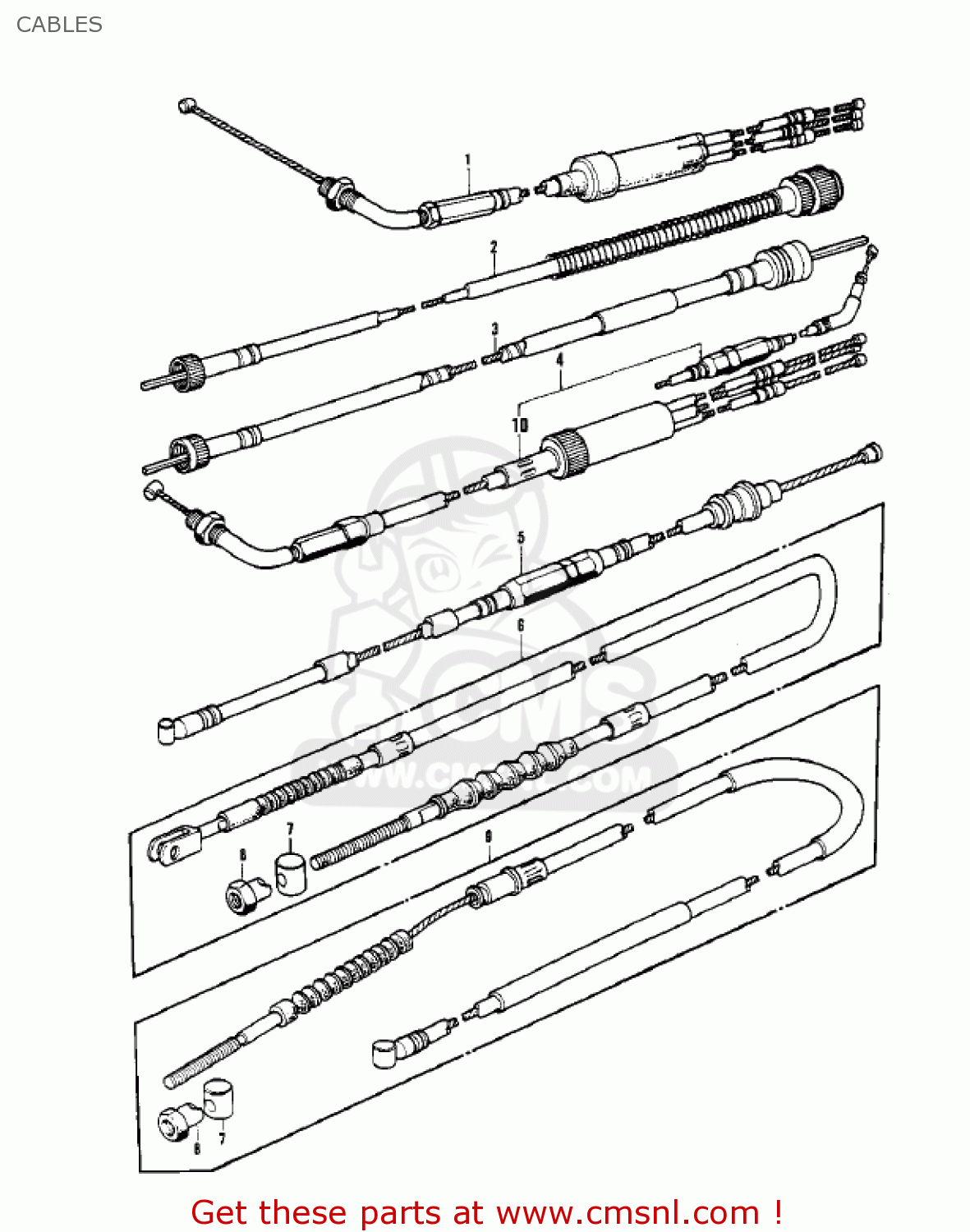CABLES KH250A5 1976 CANADA