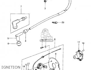 IGNITION - KL250A2 KLR250 1979 CANADA
