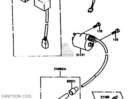 IGNITION COIL - KL250C1 1983 EUROPE UK IT NR