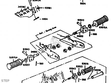 STEP - KL250C1 1983 EUROPE UK IT NR