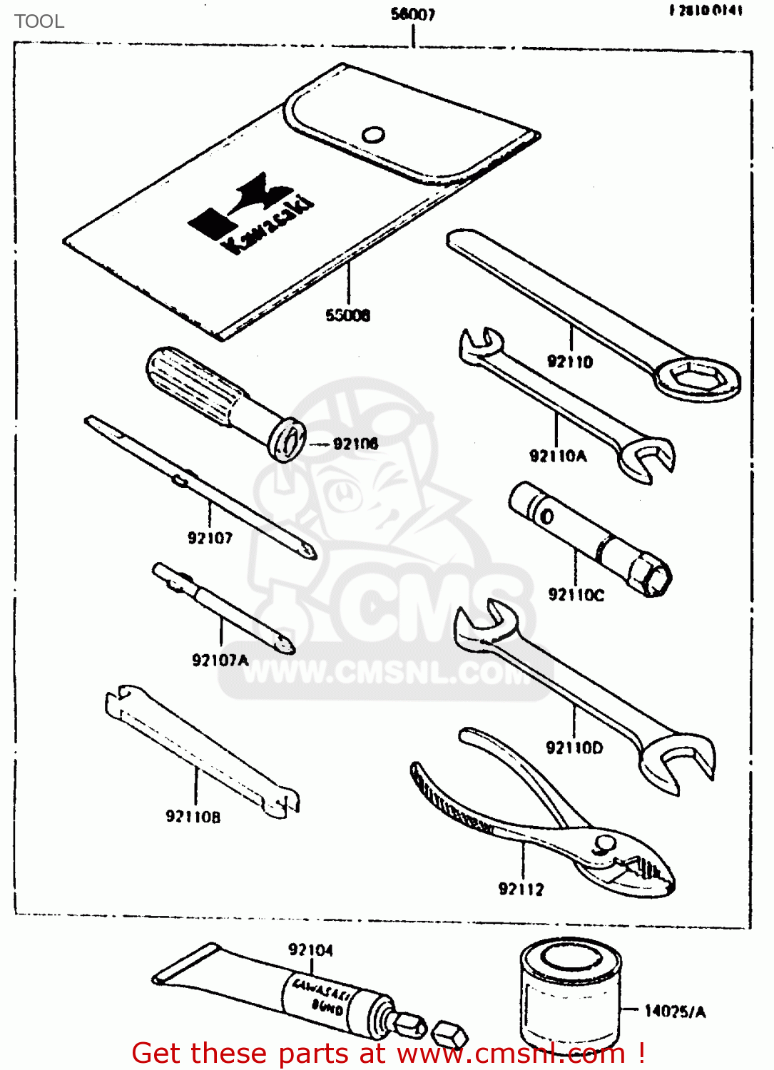 TOOL KL250C2 1984 USA
