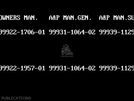 PUBLICATIONS - KL250D11 KLR250 1994 UNITED KINGDOM EU NL GR