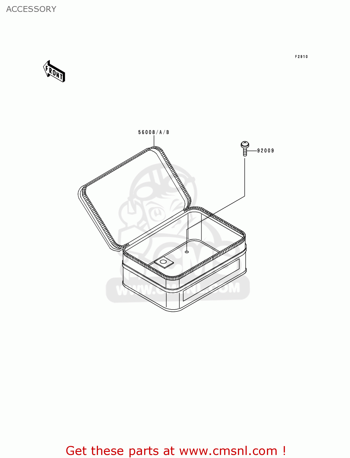 ACCESSORY KL250D16 KLR250 1999 UNITED KINGDOM EU NL