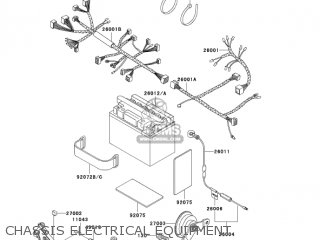 CHASSIS ELECTRICAL EQUIPMENT - KL250D19 KLR250 2002 USA CALIFORNIA