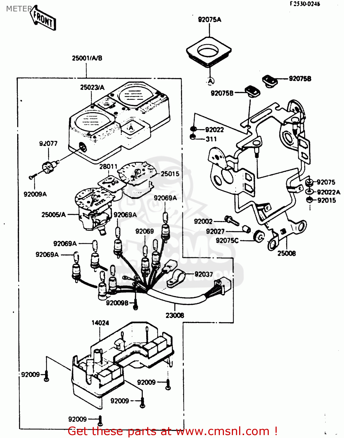 METER KL250D2 1985 EUROPE UK FR GR IT SD ST