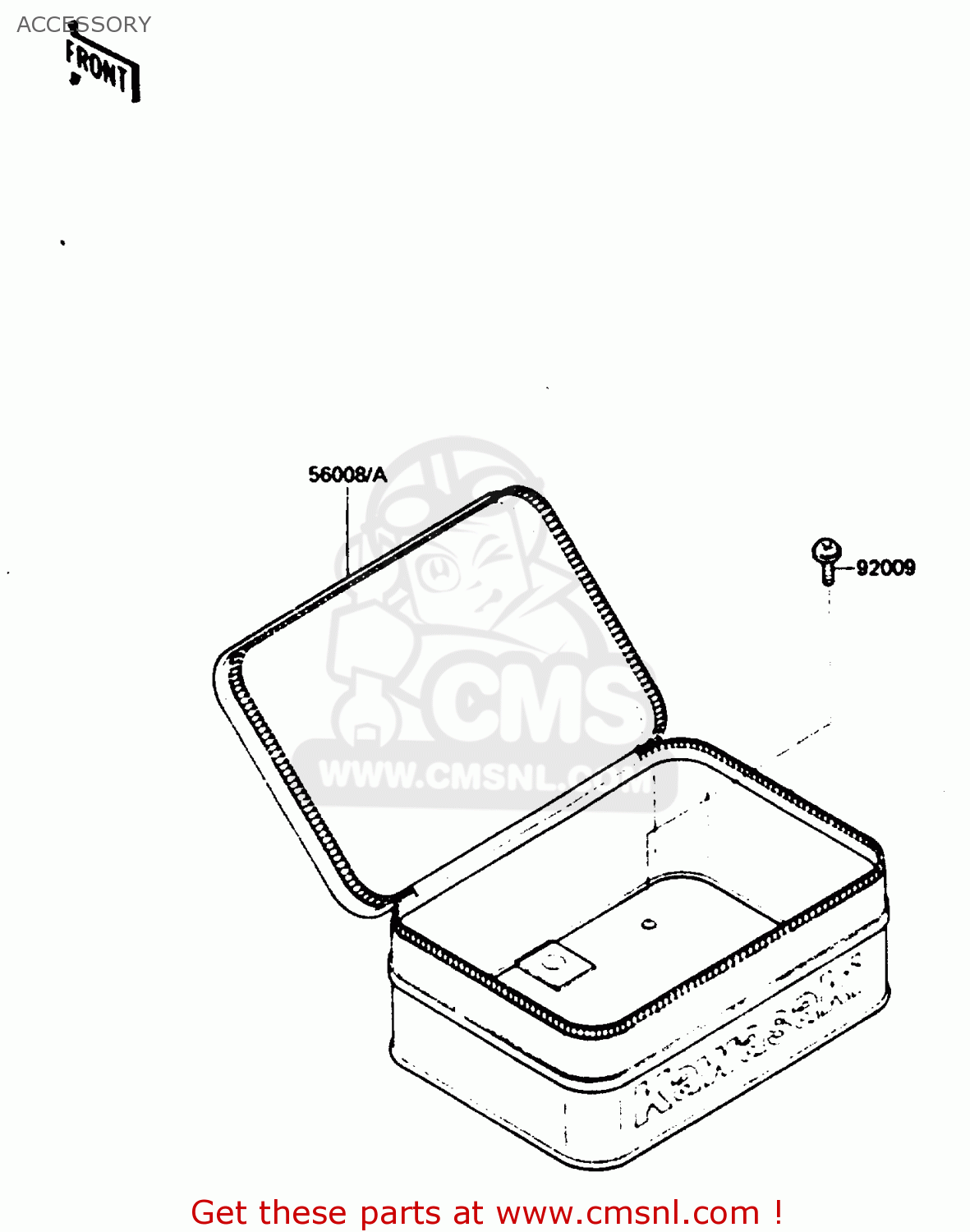 ACCESSORY KL250D2 1985 EUROPE UK FR GR IT SD ST