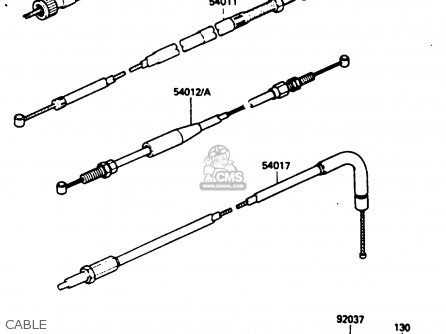 CABLE - KL250D2 1985 EUROPE UK FR GR IT SD ST