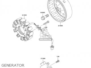 GENERATOR - KL250D22 KLR250 2005 USA CALIFORNIA