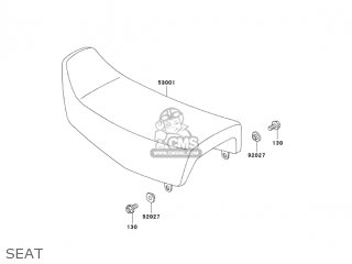 SEAT - KL250D22 KLR250 2005 USA CALIFORNIA