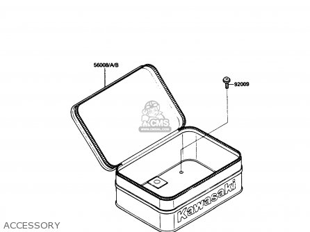 ACCESSORY - KL250D5 KLR250 1988 USA CALIFORNIA CANADA