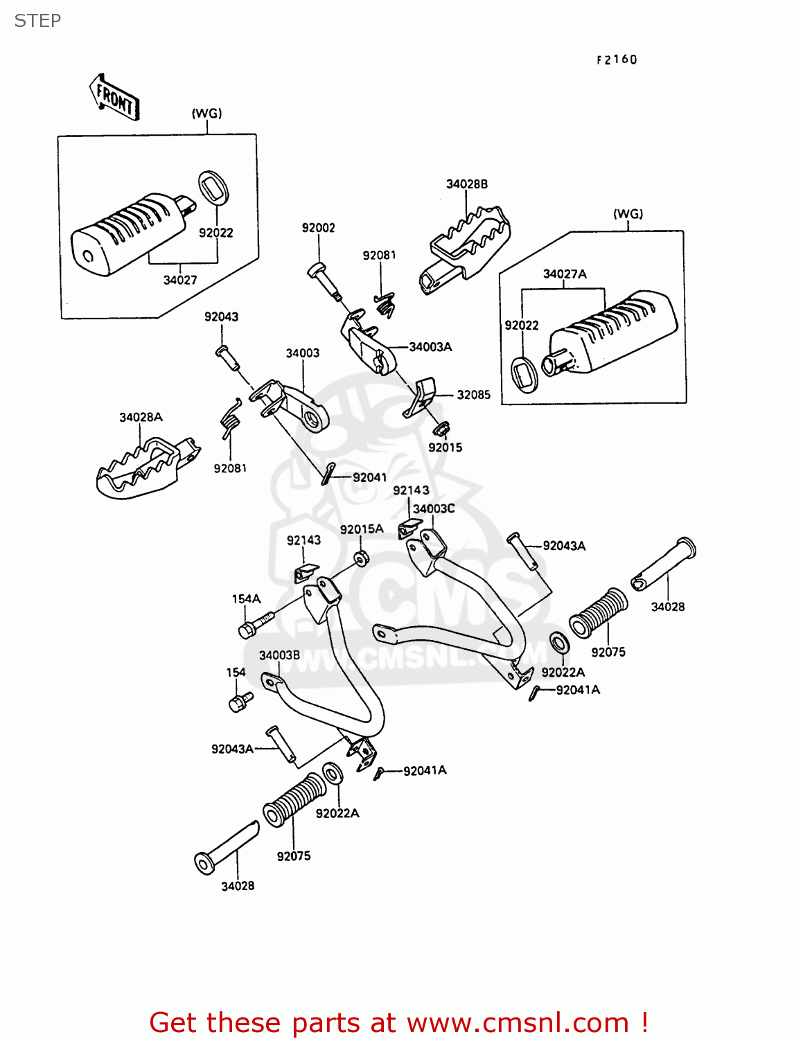 STEP KL250D9 KLR250 1992 NORWAY