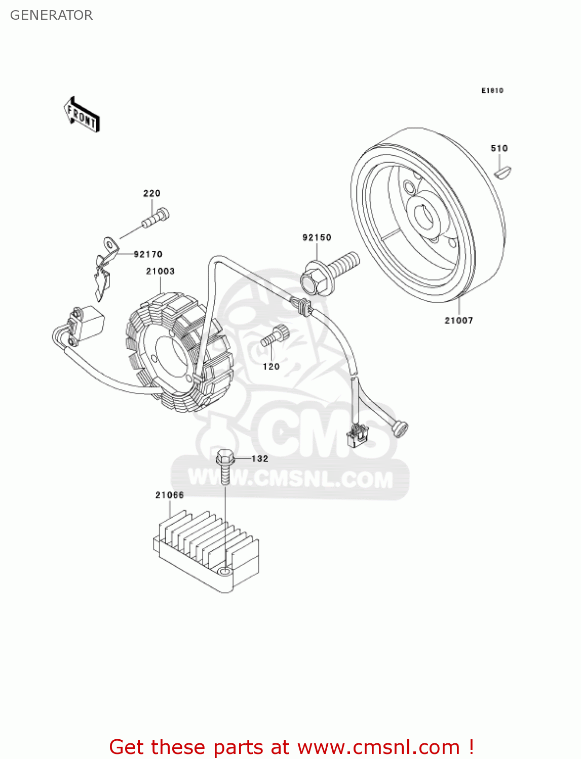 GENERATOR KL250G6 SUPER SHERPA 2002 USA CANADA
