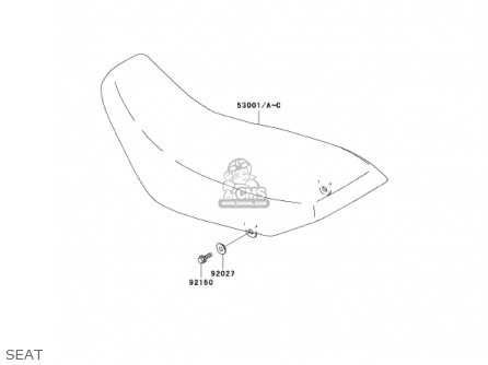 SEAT - KL250G6 SUPER SHERPA 2002 USA CANADA