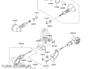 TURN SIGNALS - KL250G8 SUPER SHERPA 2004 CANADA