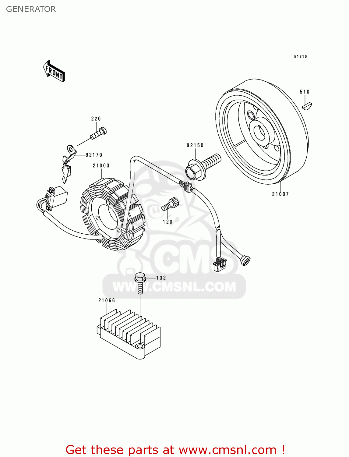 GENERATOR KL250H1 SUPER SHERPA 1997 GREECE