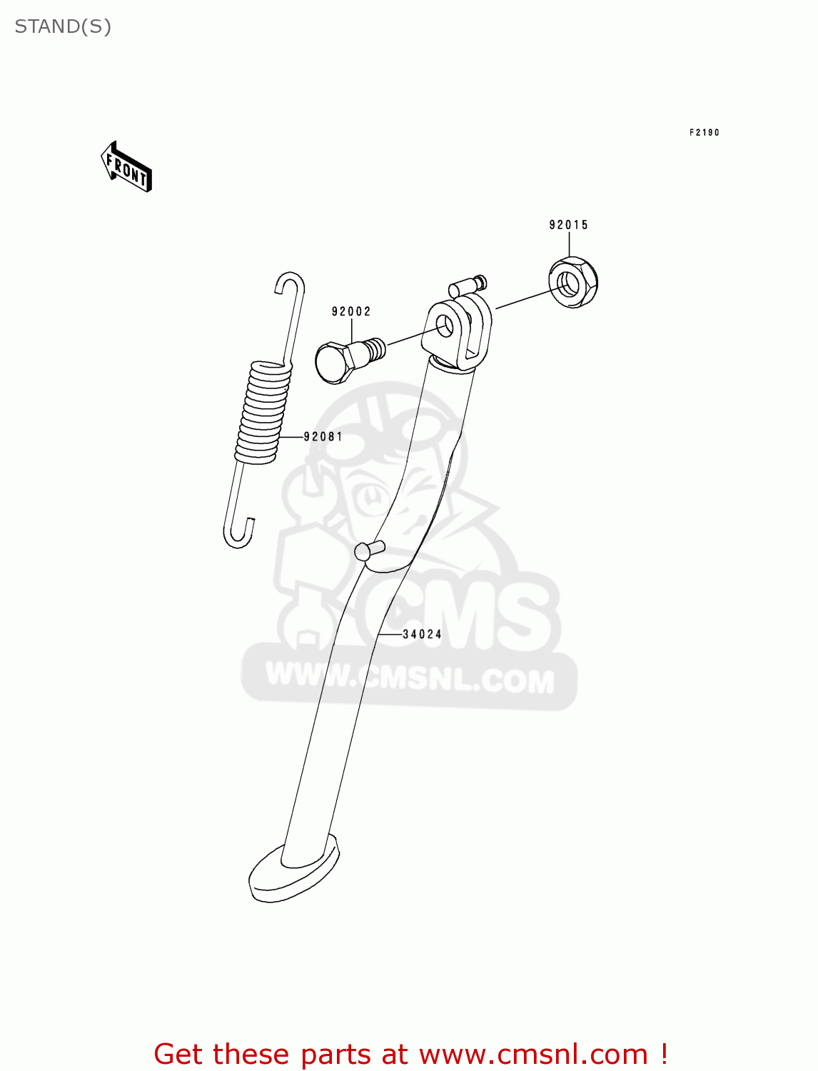 STAND(S) KL250H1 SUPER SHERPA 1997 GREECE