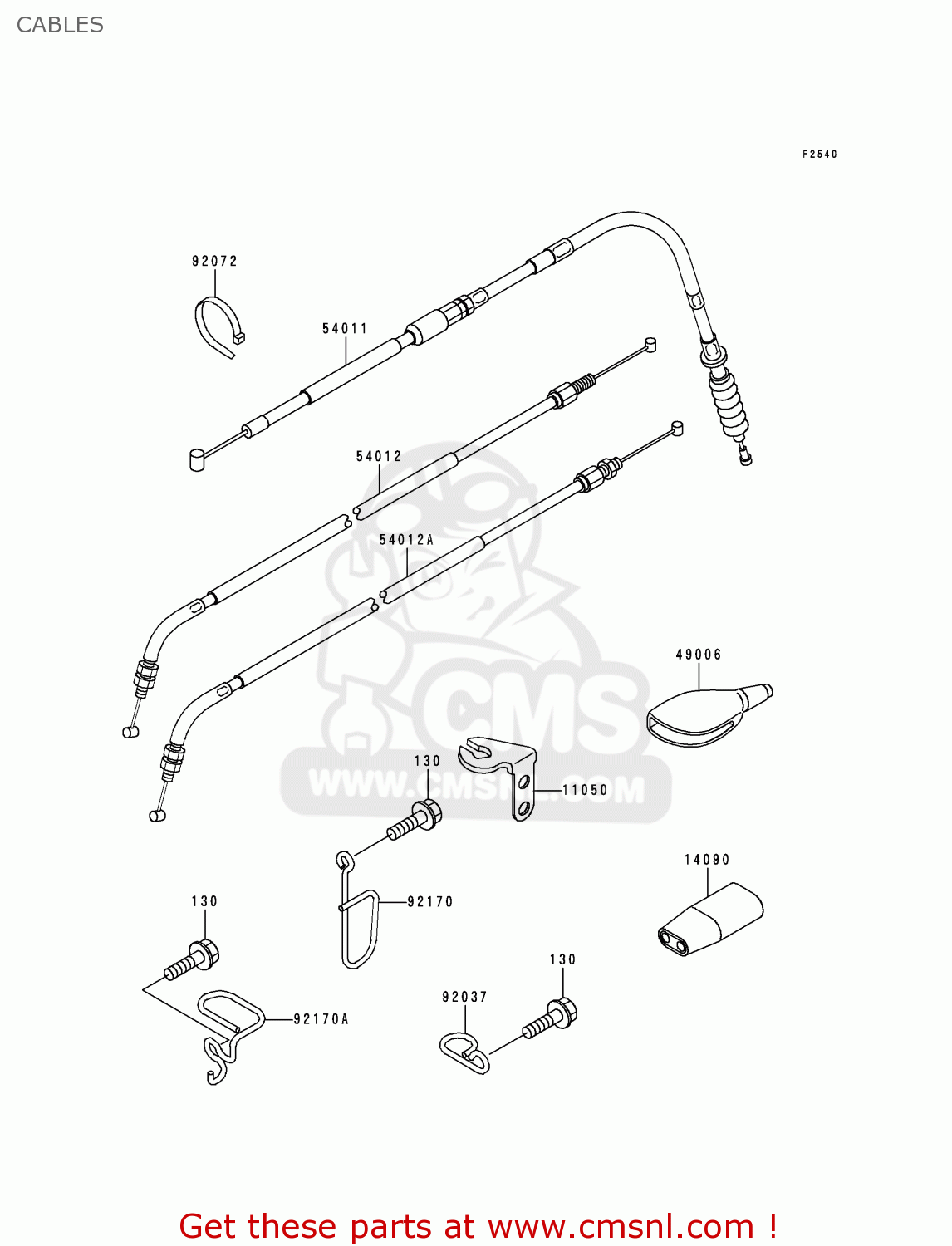 CABLES KL250H1 SUPER SHERPA 1997 GREECE