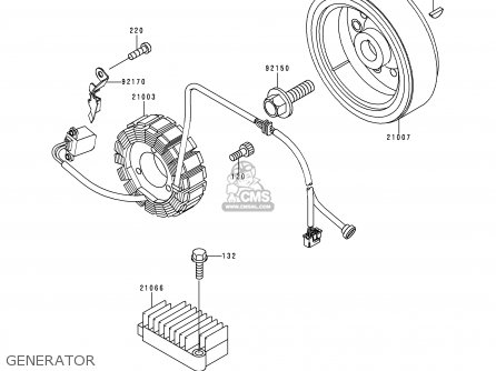GENERATOR - KL250H1 SUPER SHERPA 1997 GREECE