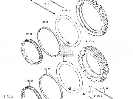 TIRES - KL250H1 SUPER SHERPA 1997 GREECE