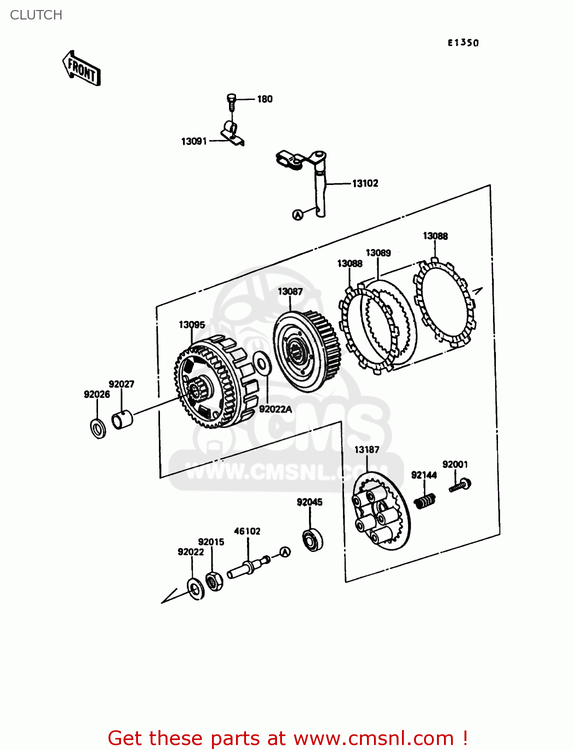CLUTCH KL500-A3 1989 AUSTRIA