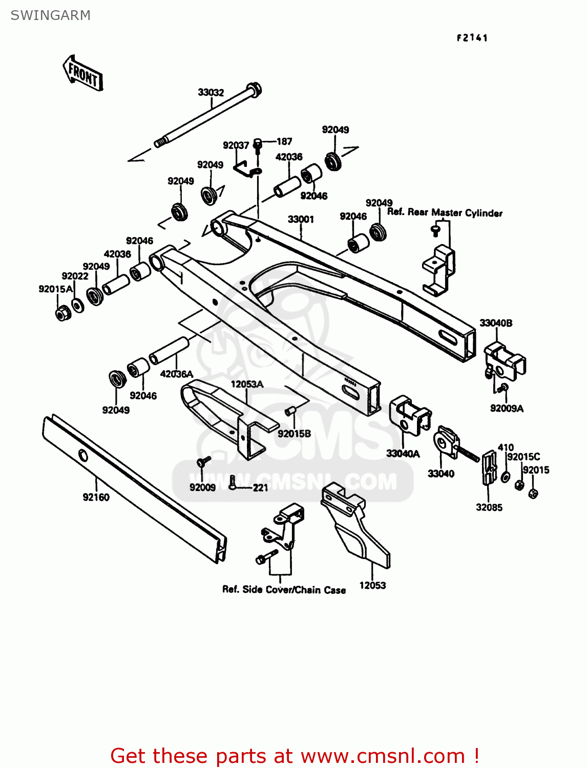 SWINGARM KL500-A3 1989 AUSTRIA