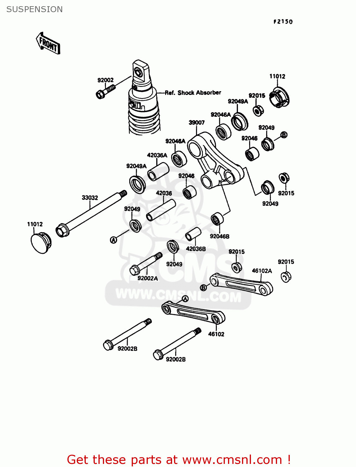 SUSPENSION KL500-A3 1989 AUSTRIA