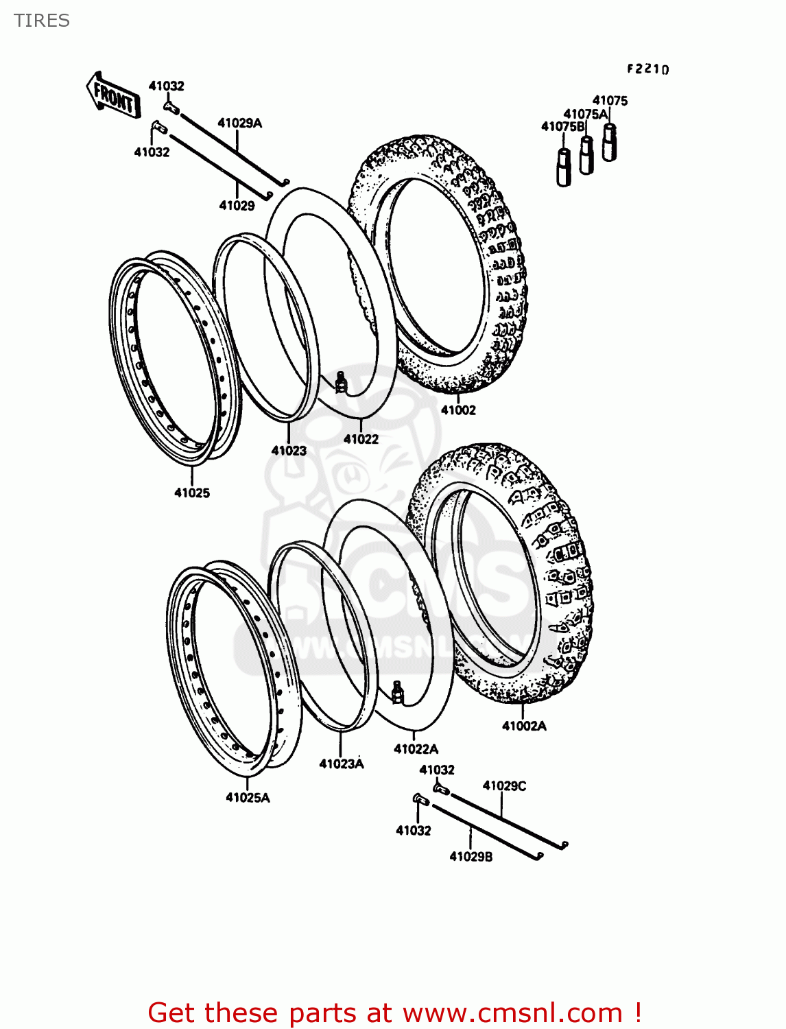 TIRES KL500-A3 1989 AUSTRIA