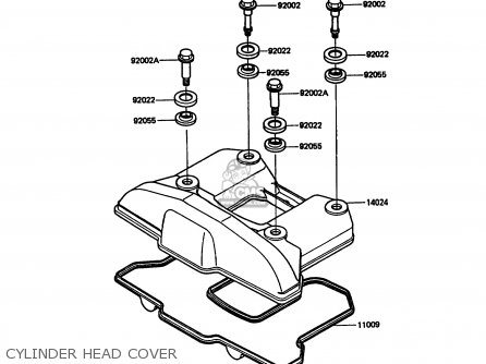 CYLINDER HEAD COVER - KL500-A3 1989 AUSTRIA