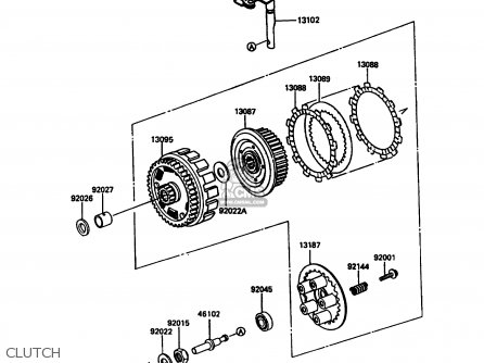 CLUTCH - KL500-A3 1989 AUSTRIA