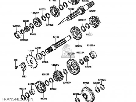 TRANSMISSION - KL500-A3 1989 AUSTRIA