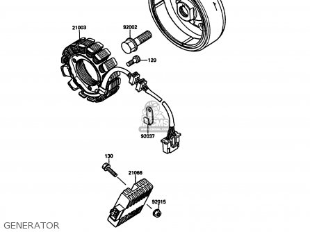 GENERATOR - KL500-A3 1989 AUSTRIA