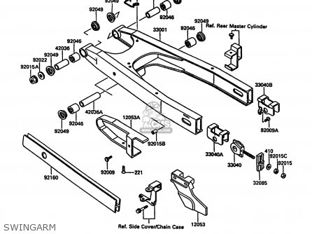 SWINGARM - KL500-A3 1989 AUSTRIA