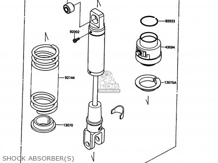 SHOCK ABSORBER(S) - KL500-A3 1989 AUSTRIA