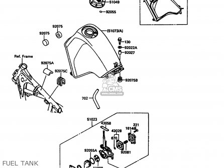 FUEL TANK - KL500-A3 1989 AUSTRIA
