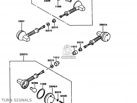 TURN SIGNALS - KL500-A3 1989 AUSTRIA