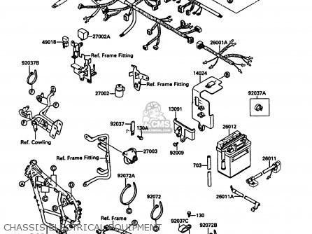 CHASSIS ELECTRICAL EQUIPMENT - KL500-A3 1989 AUSTRIA